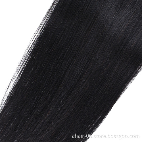 Cheap 10A Nature Color Straight/Body Wave Machine Made 4*4 Lace Closure In Stock ,14-20 Inch,100% Human Hair,Middle Part